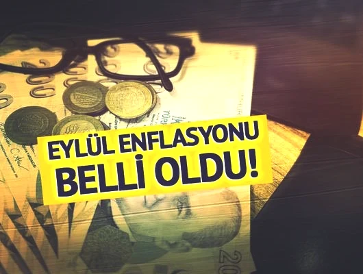 TÜİK Eylül enflasyonunu açıkladı!